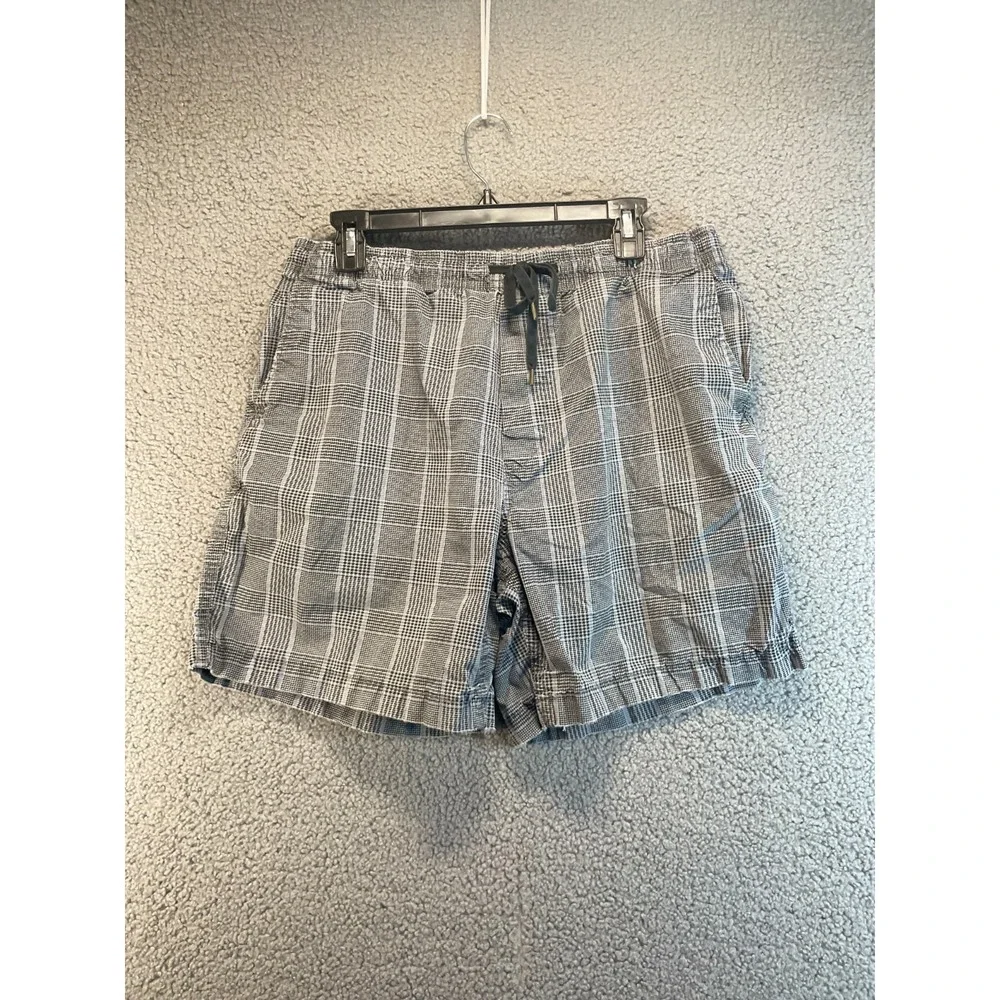 American Eagle Shorts  Mens Large ‎  Plaid Board Shorts Beach Surf